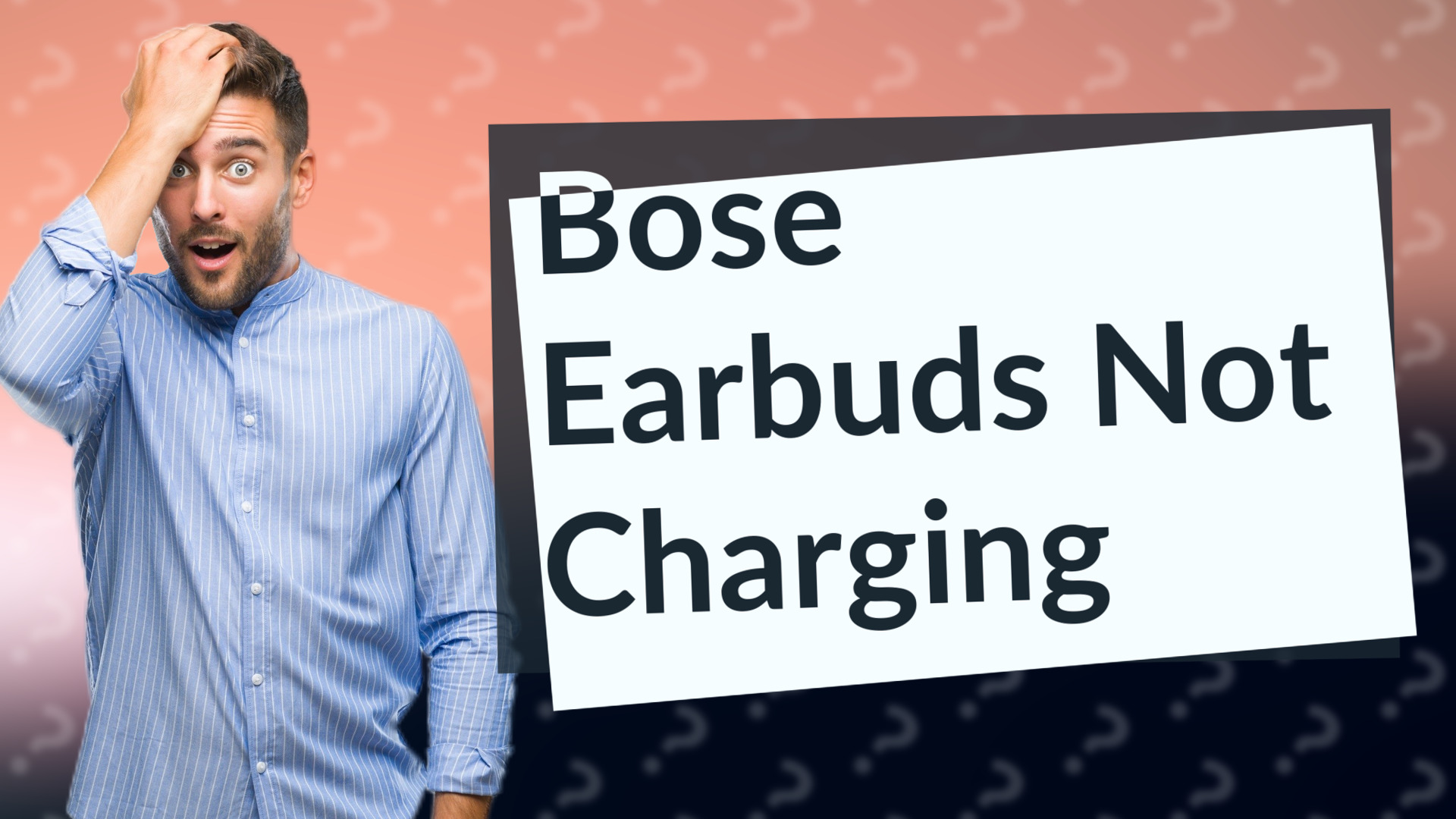 Bose Earbuds Not Charging