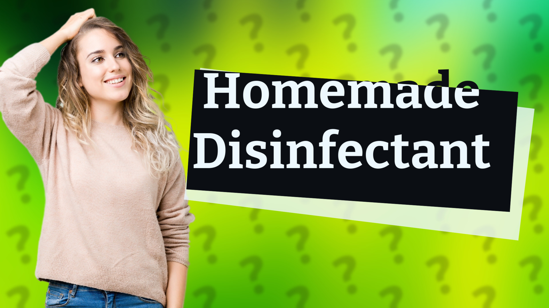 Homemade Disinfectant