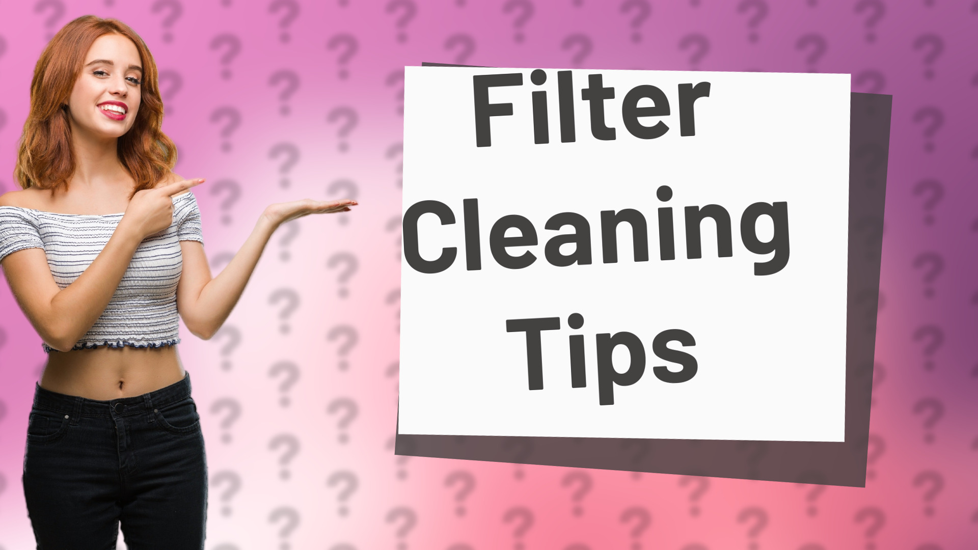 Filter Cleaning Tips