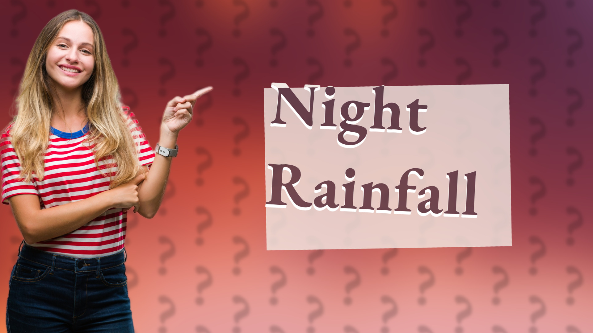Night Rainfall