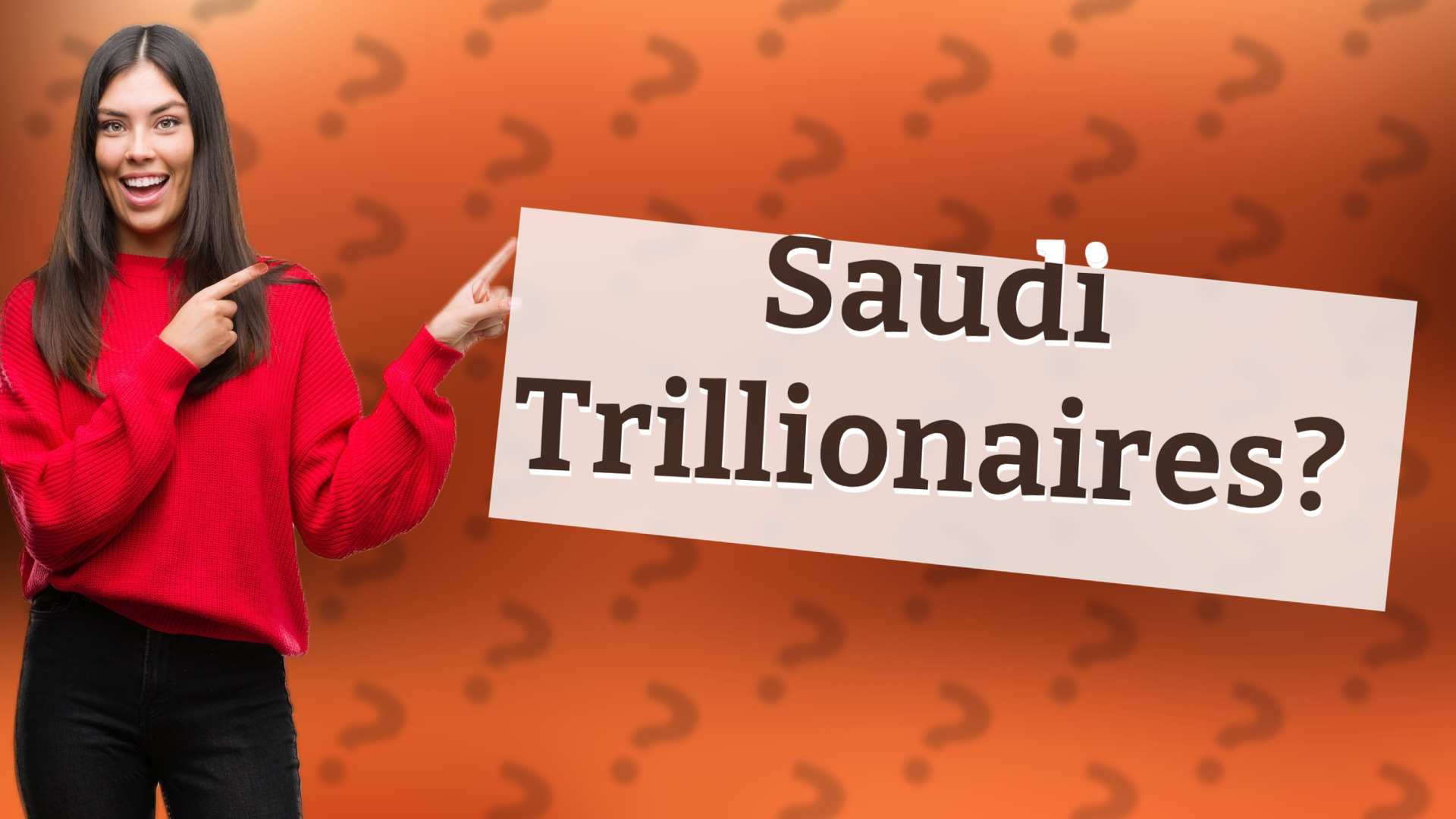 Saudi Trillionaires?