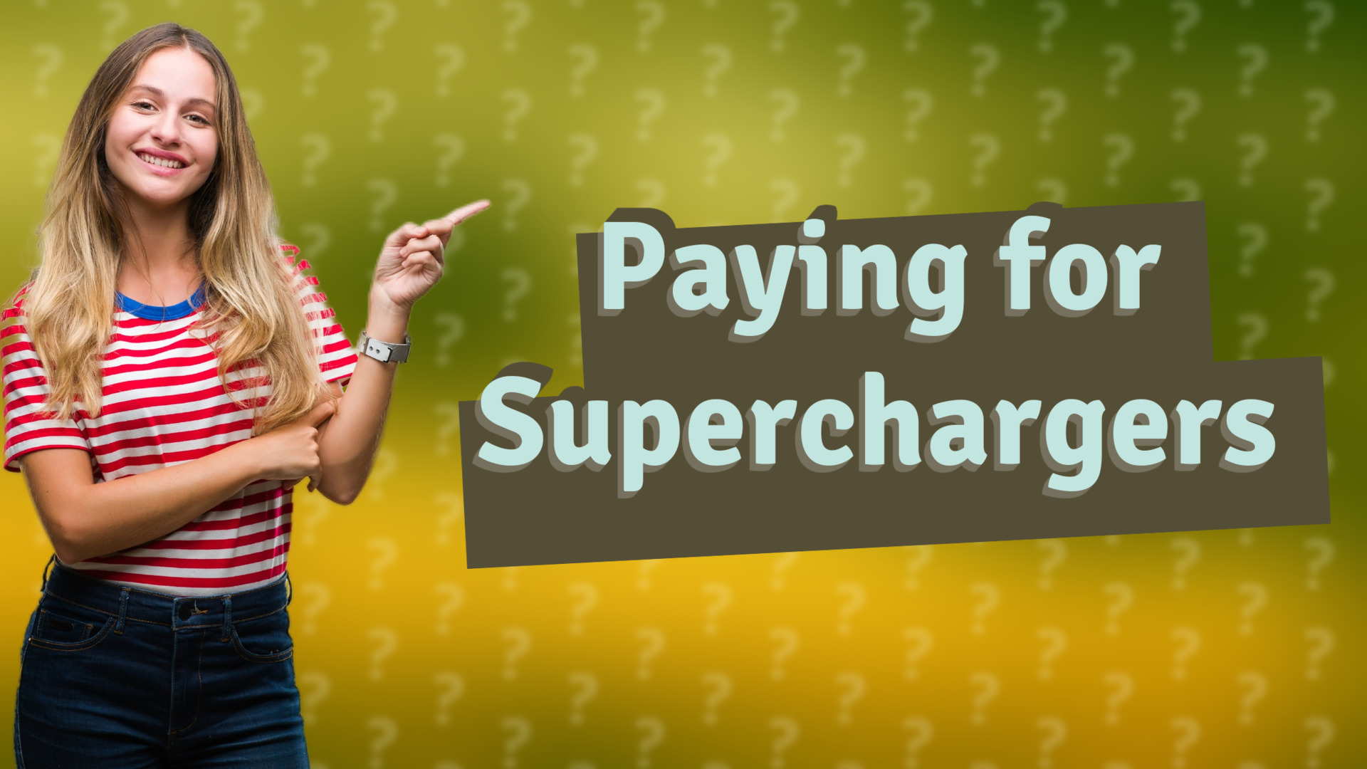 Paying for Superchargers
