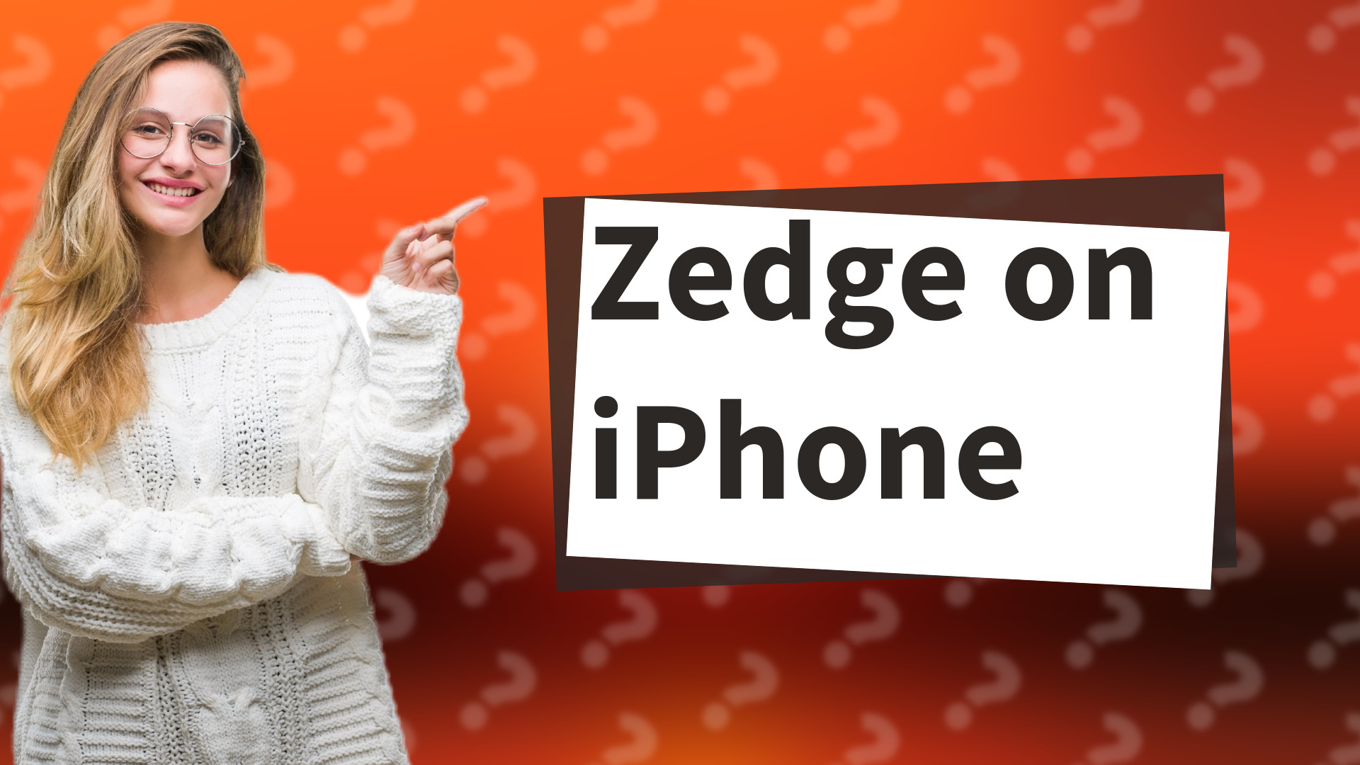Zedge on iPhone