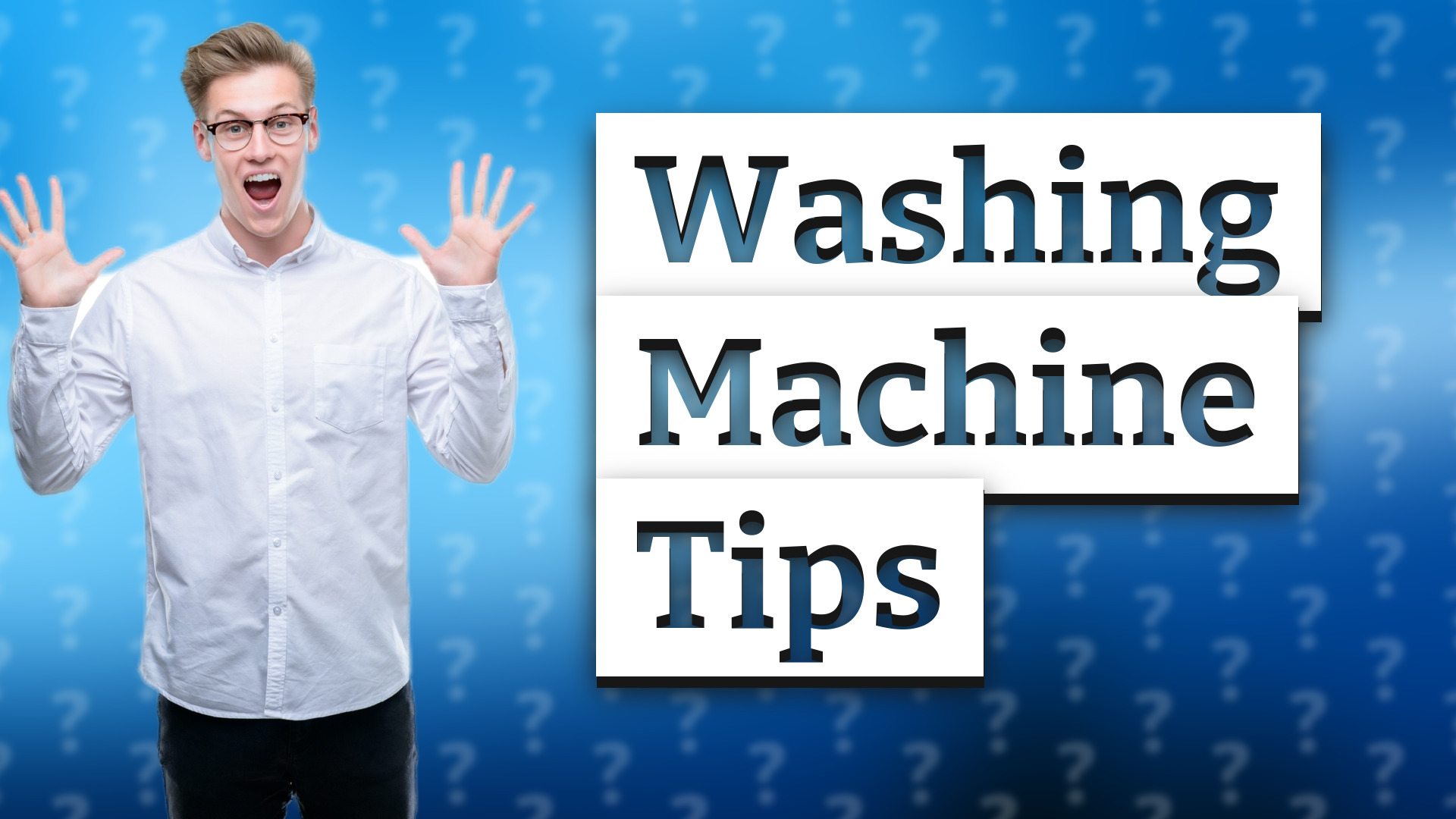 Washing Machine Tips