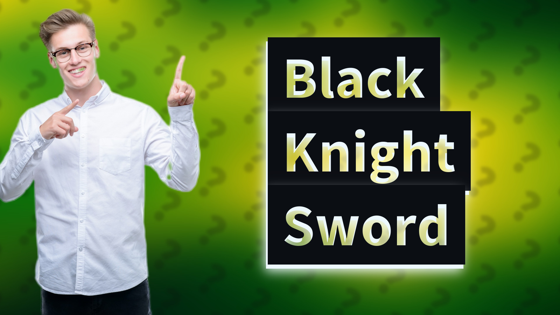 Black Knight Sword