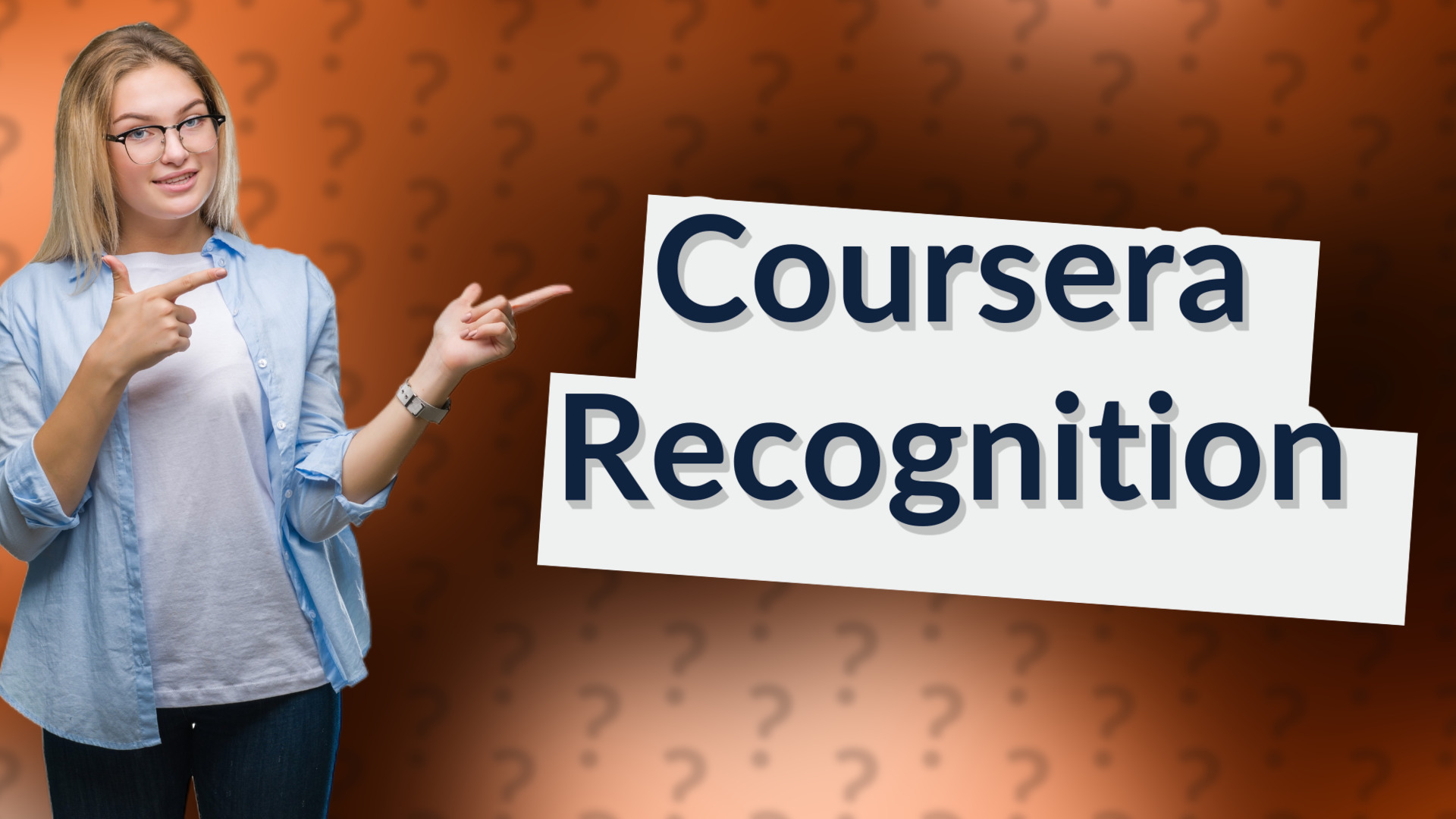 Coursera Recognition
