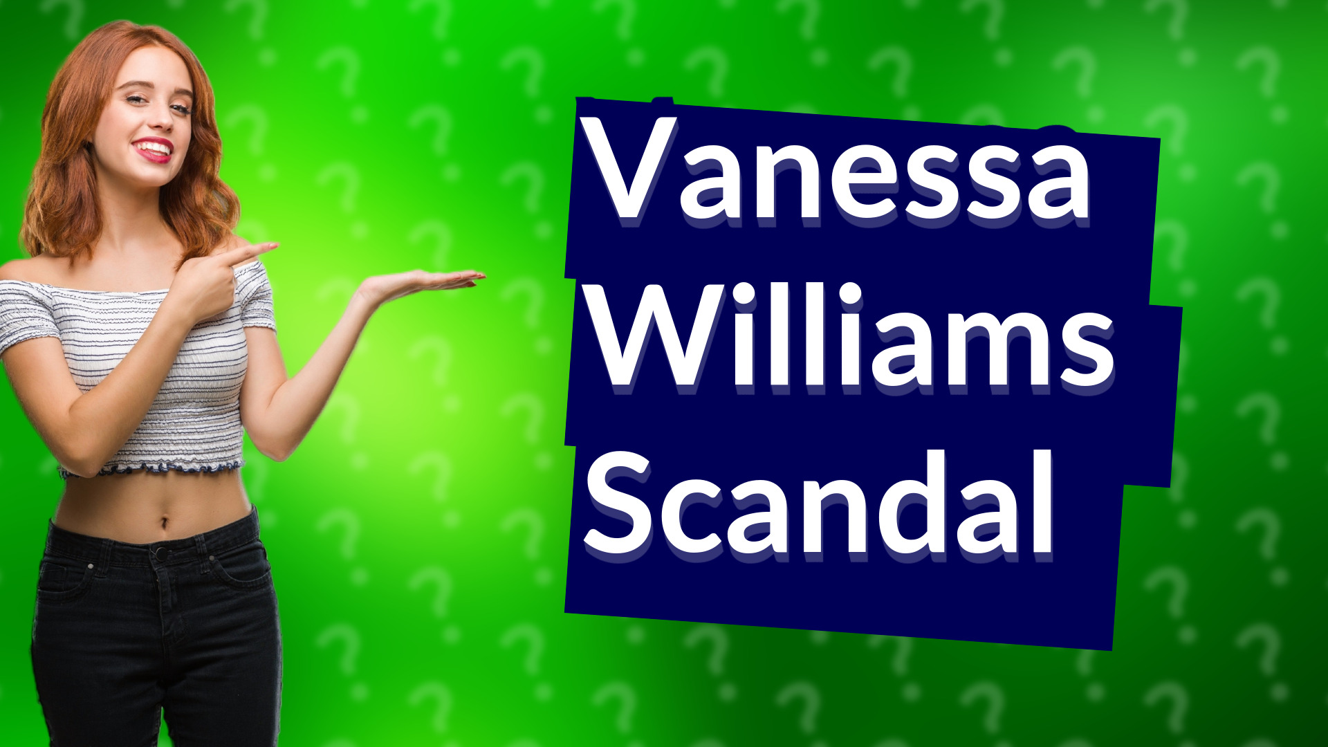 Vanessa Williams Scandal