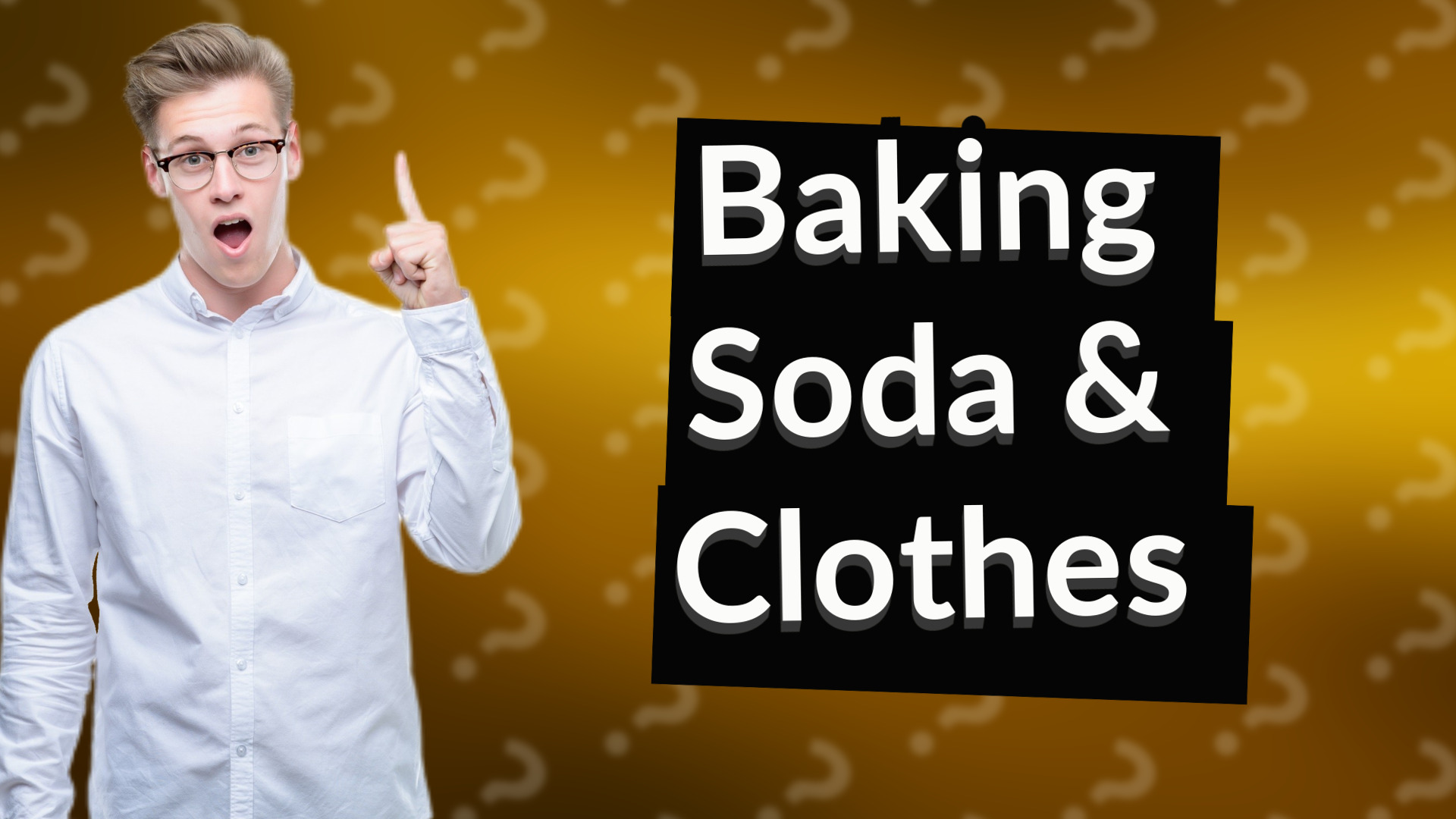 Baking Soda & Clothes