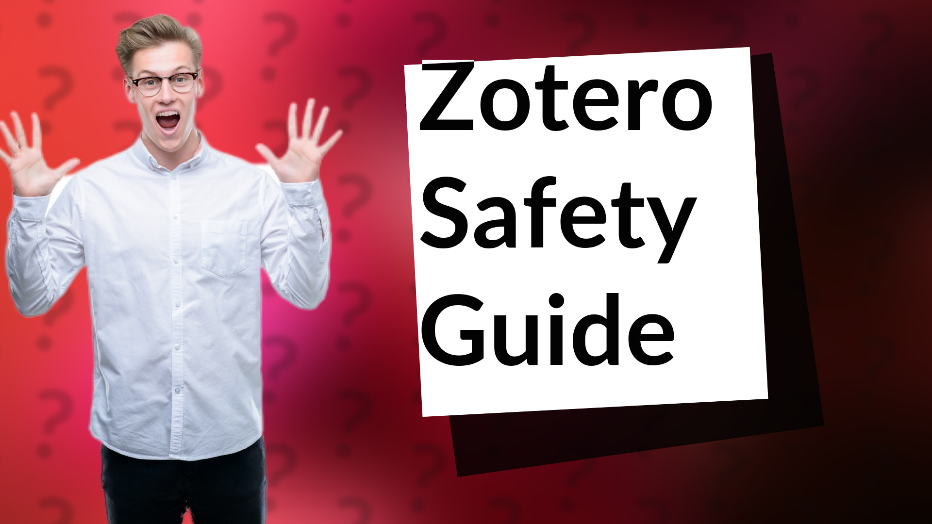 Zotero Safety Guide