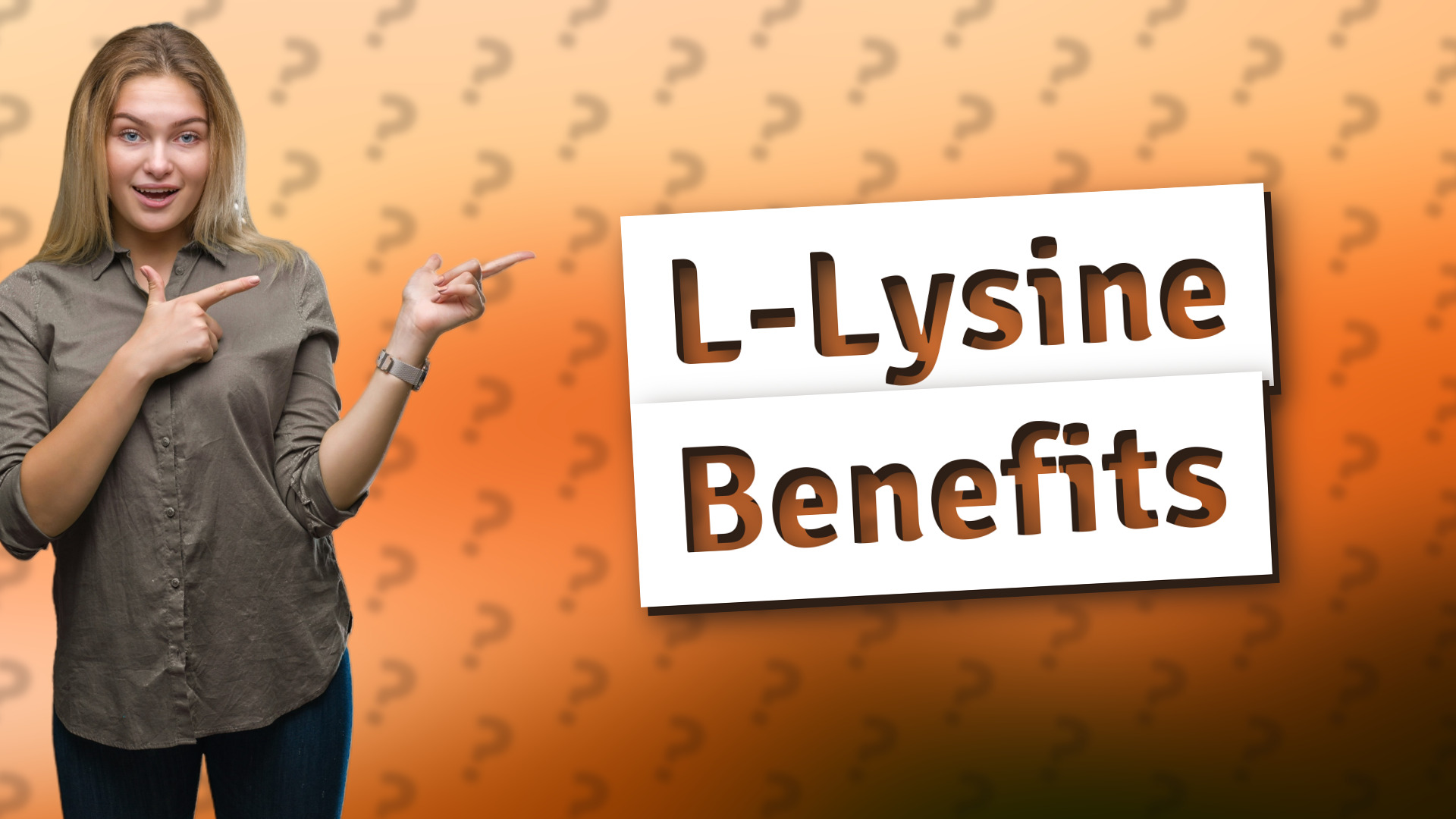 L-Lysine Benefits
