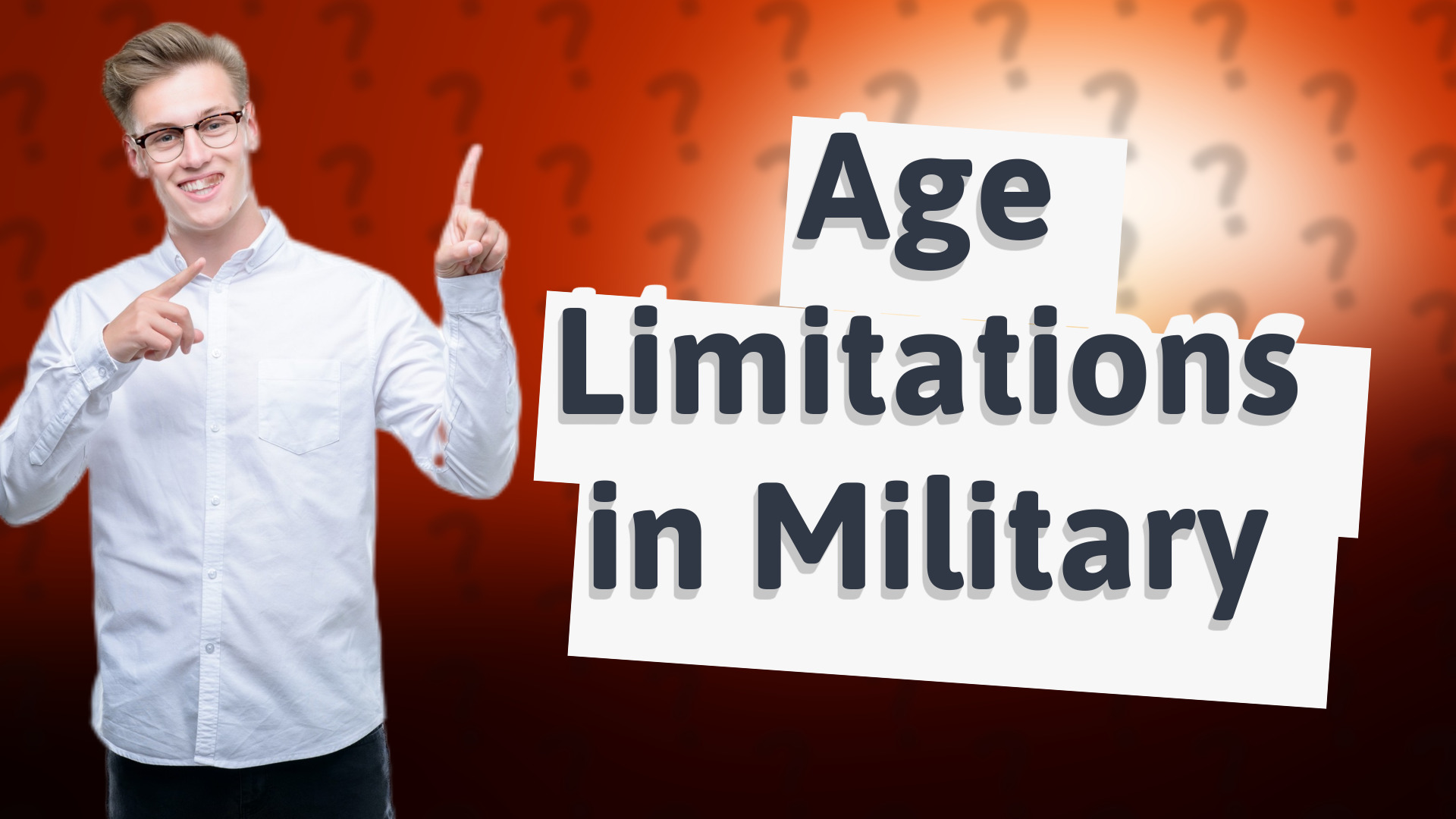 Age Limitations in Military