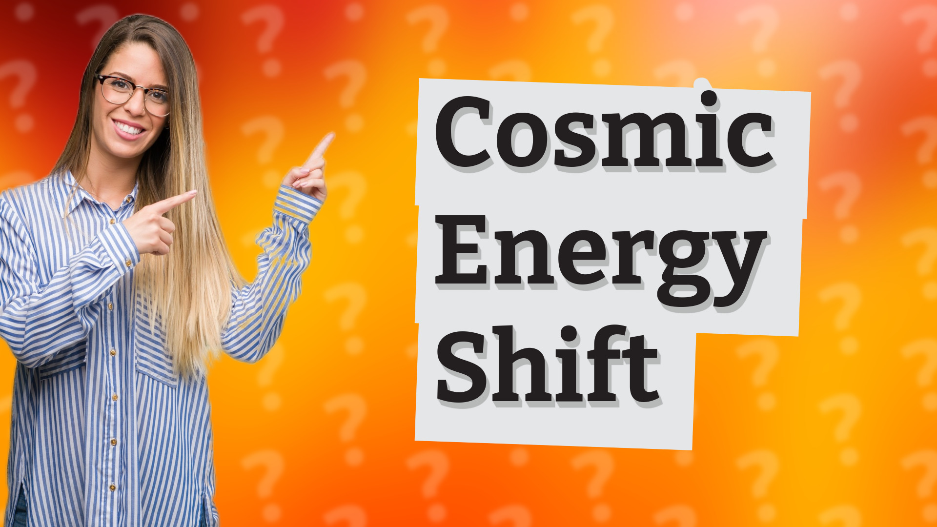 Cosmic Energy Shift