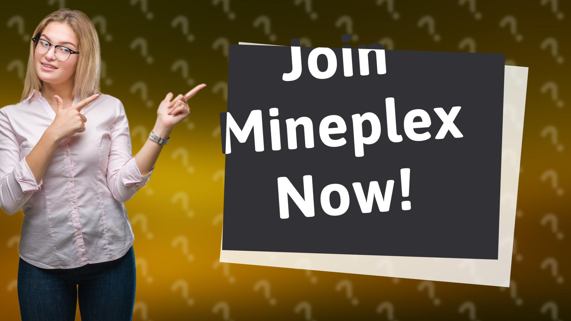 Join Mineplex Now!