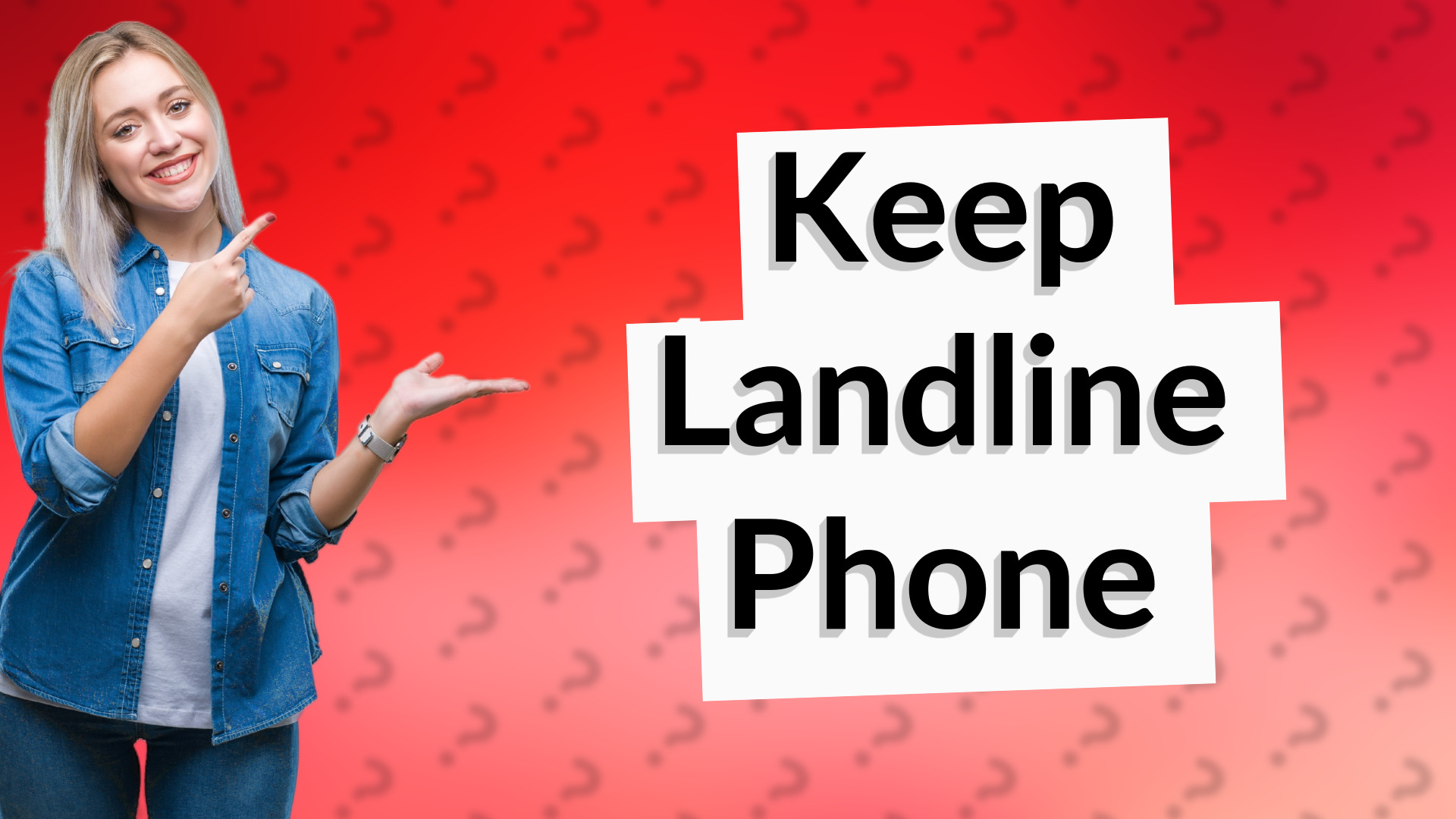 Keep Landline Phone