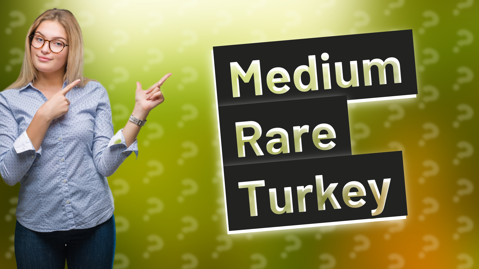 Medium Rare Turkey