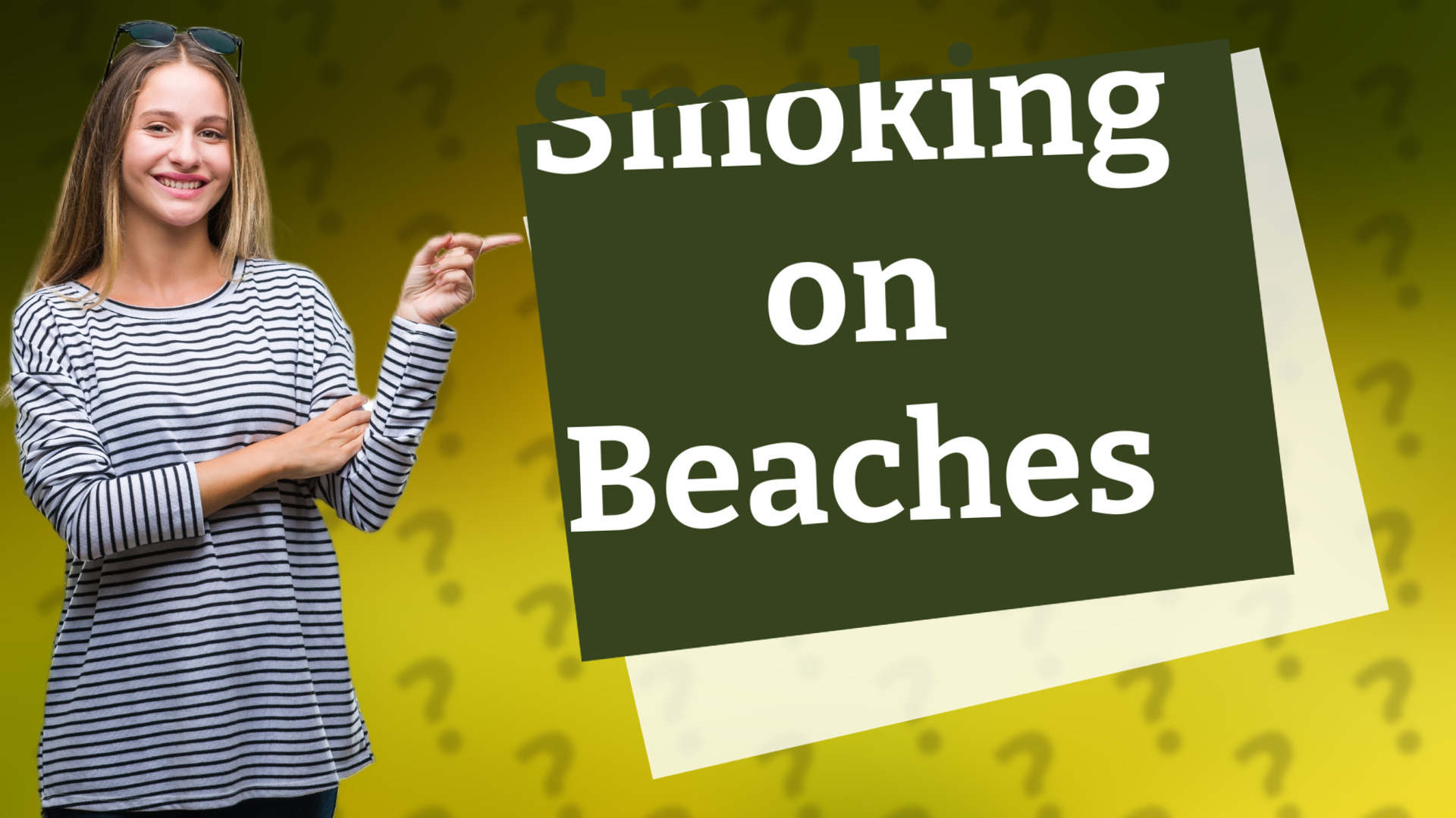 Smoking on Beaches