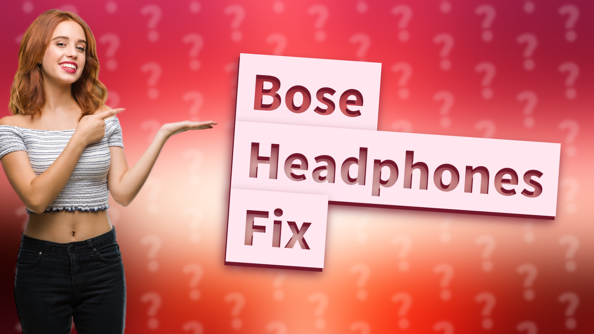 Bose Headphones Fix