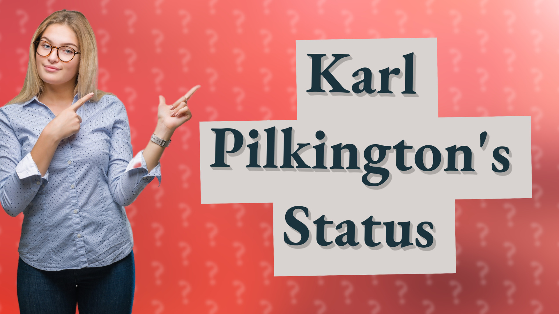 Karl Pilkington's Status