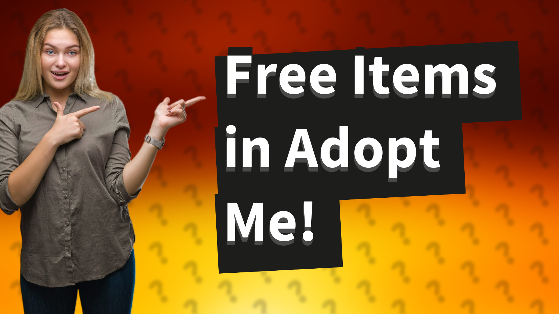 Free Items in Adopt Me!