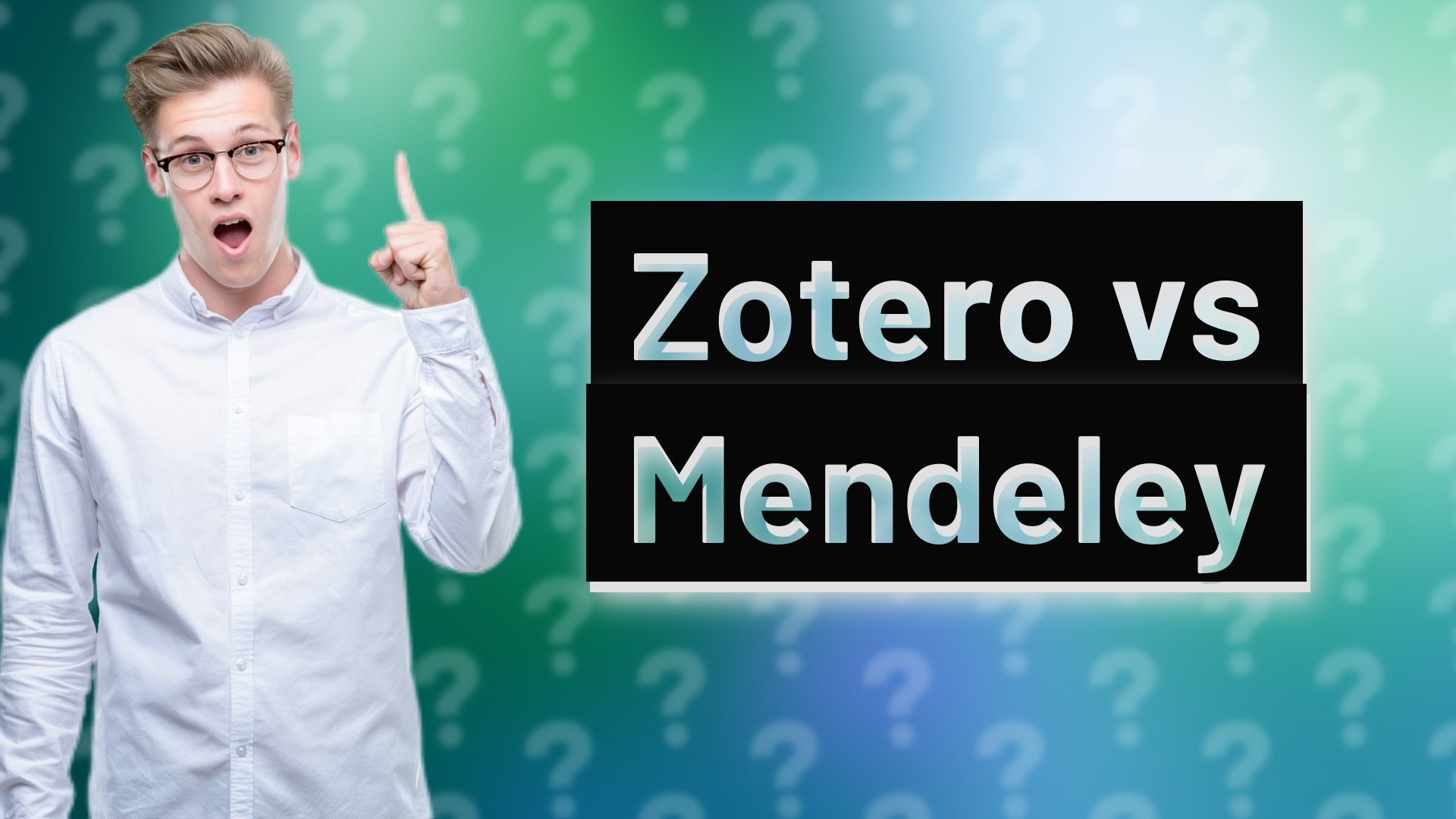 Zotero vs Mendeley