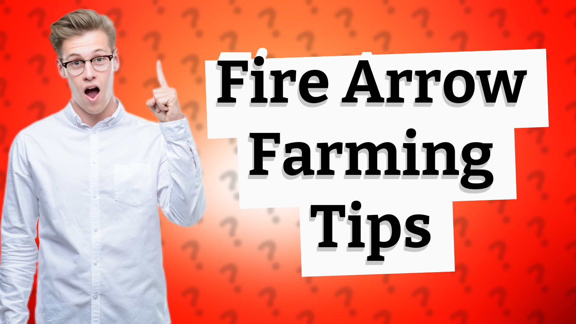 Fire Arrow Farming Tips