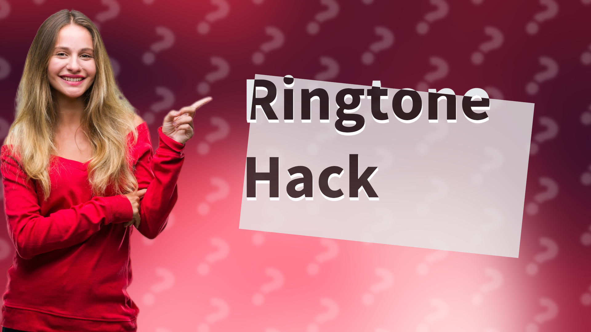 Ringtone Hack