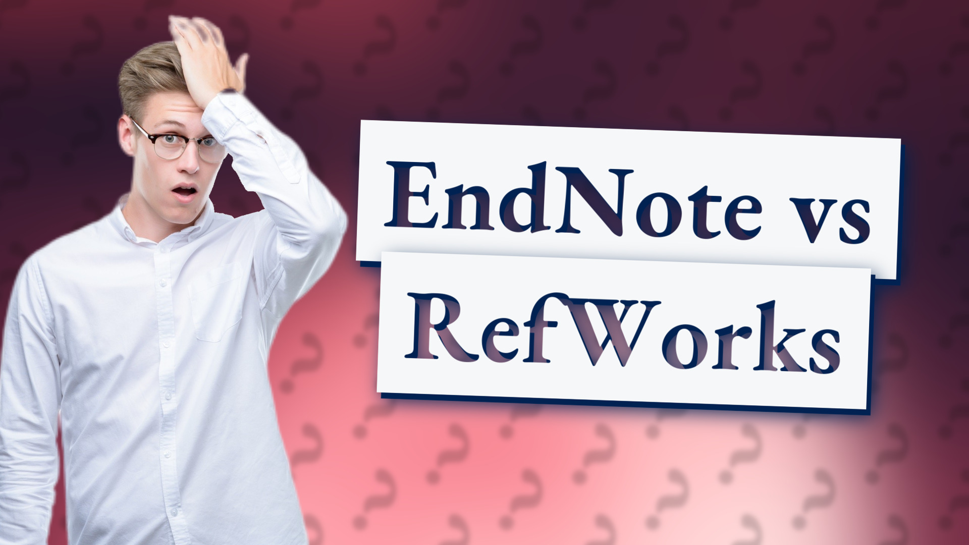 EndNote vs RefWorks