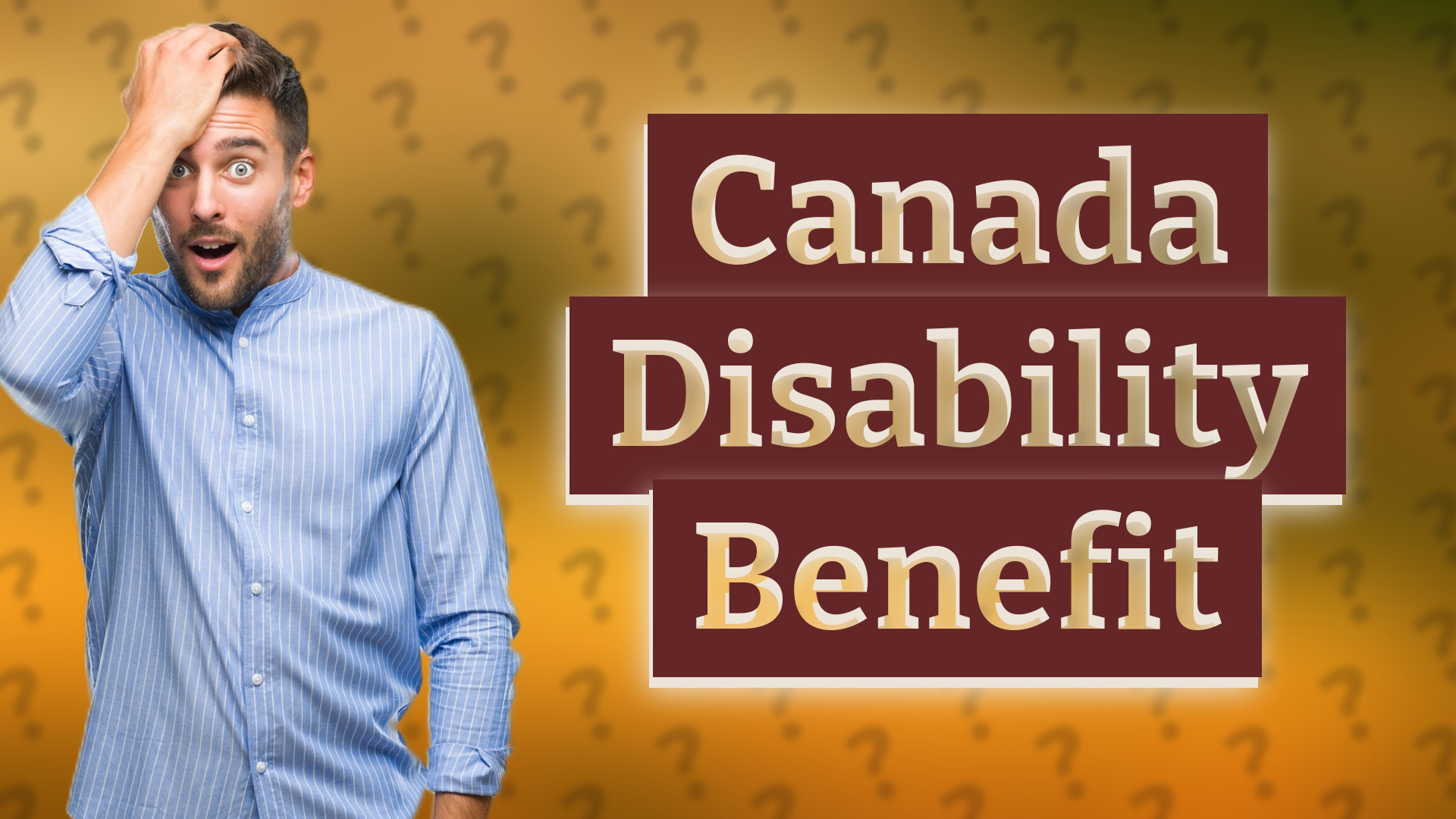 Canada Disability Benefit
