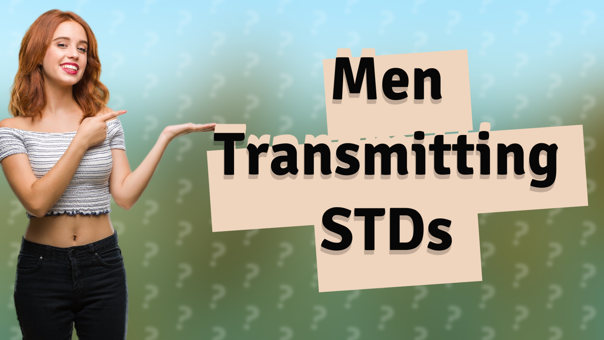 Men Transmitting STDs