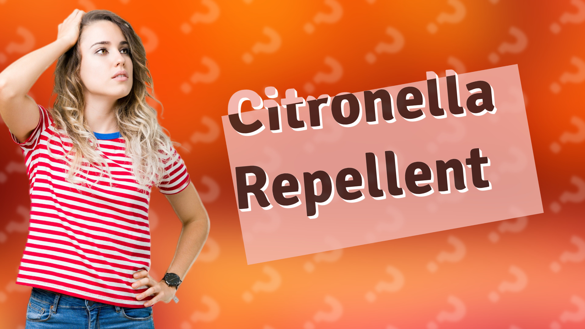Citronella Repellent