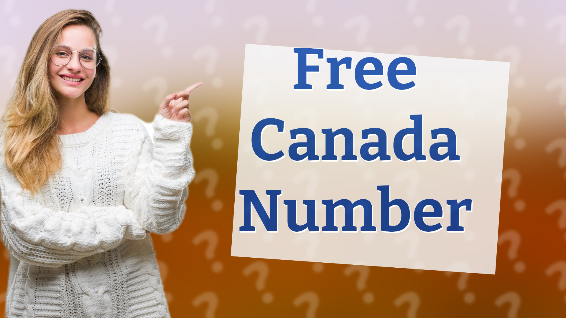 Free Canada Number