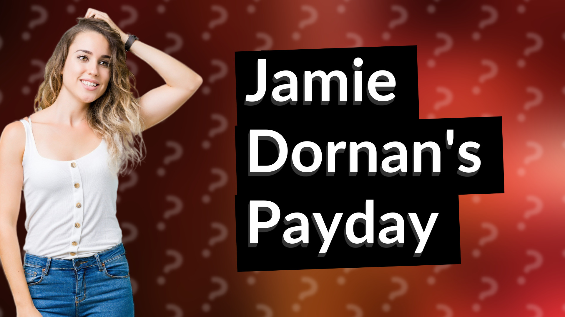 Jamie Dornan's Payday