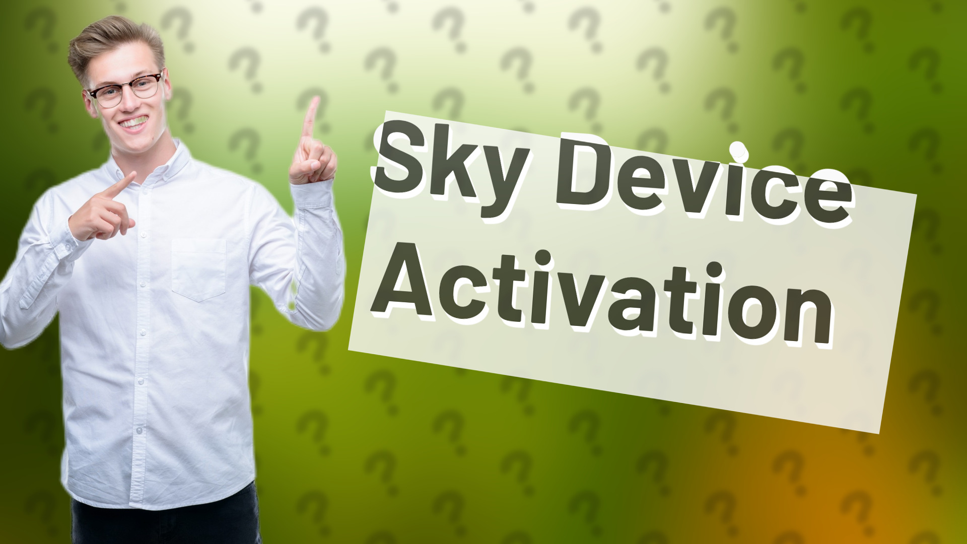 Sky Device Activation