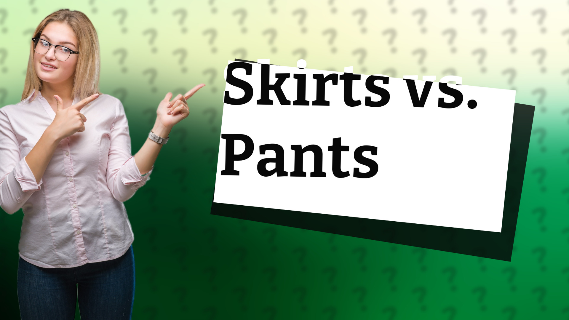 Skirts vs. Pants