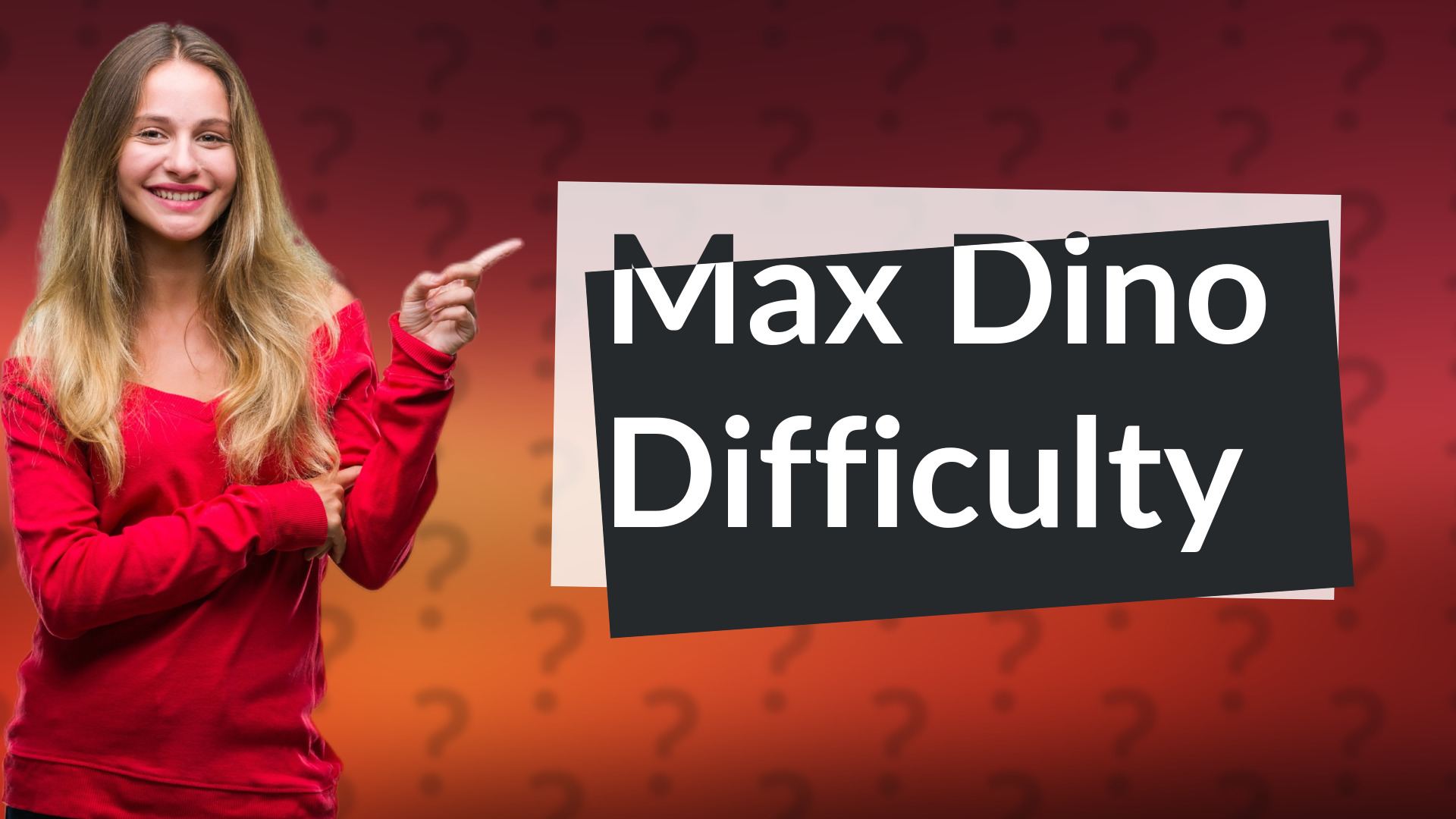 Max Dino Difficulty