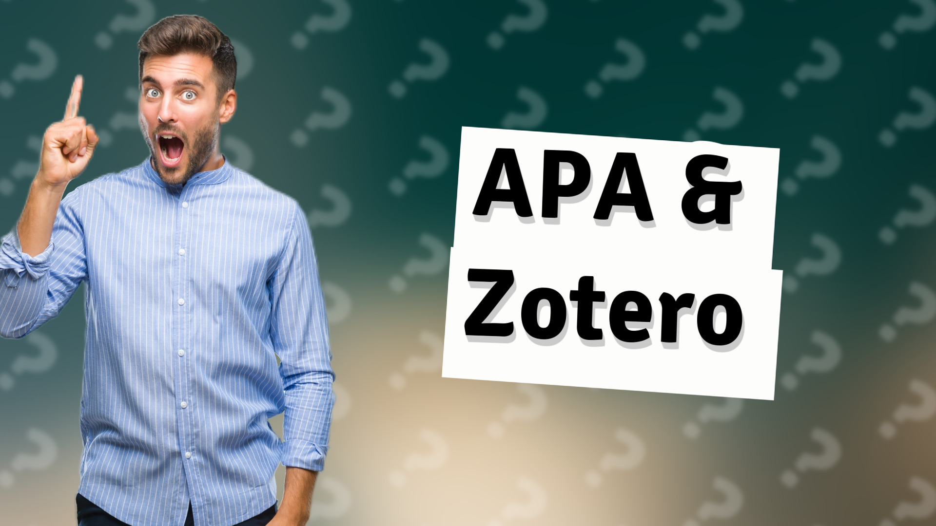 APA & Zotero