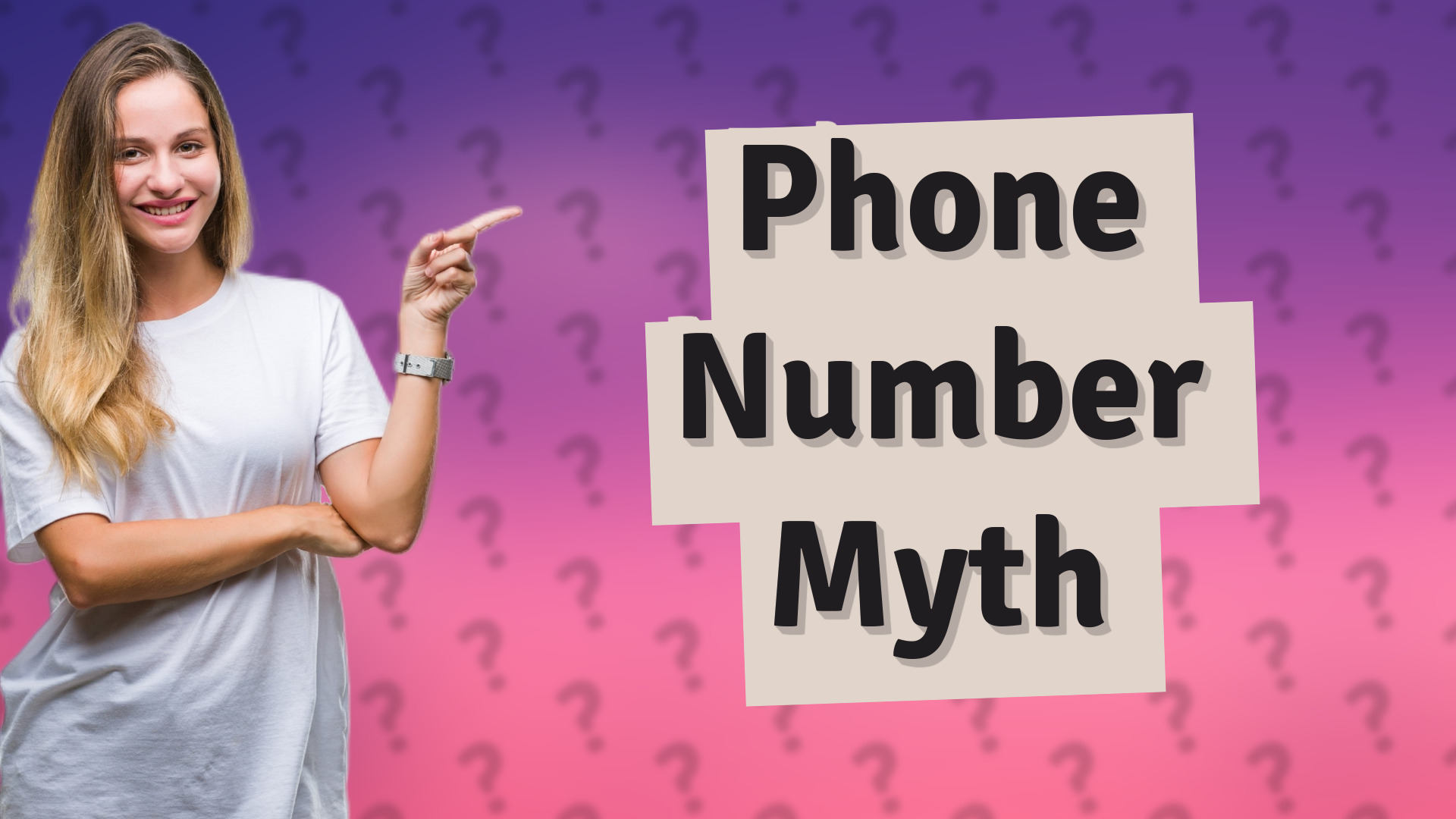 Phone Number Myth