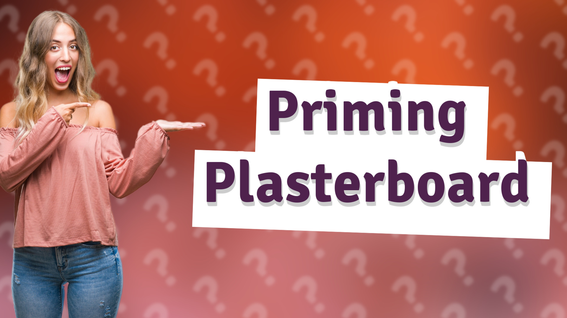 Priming Plasterboard