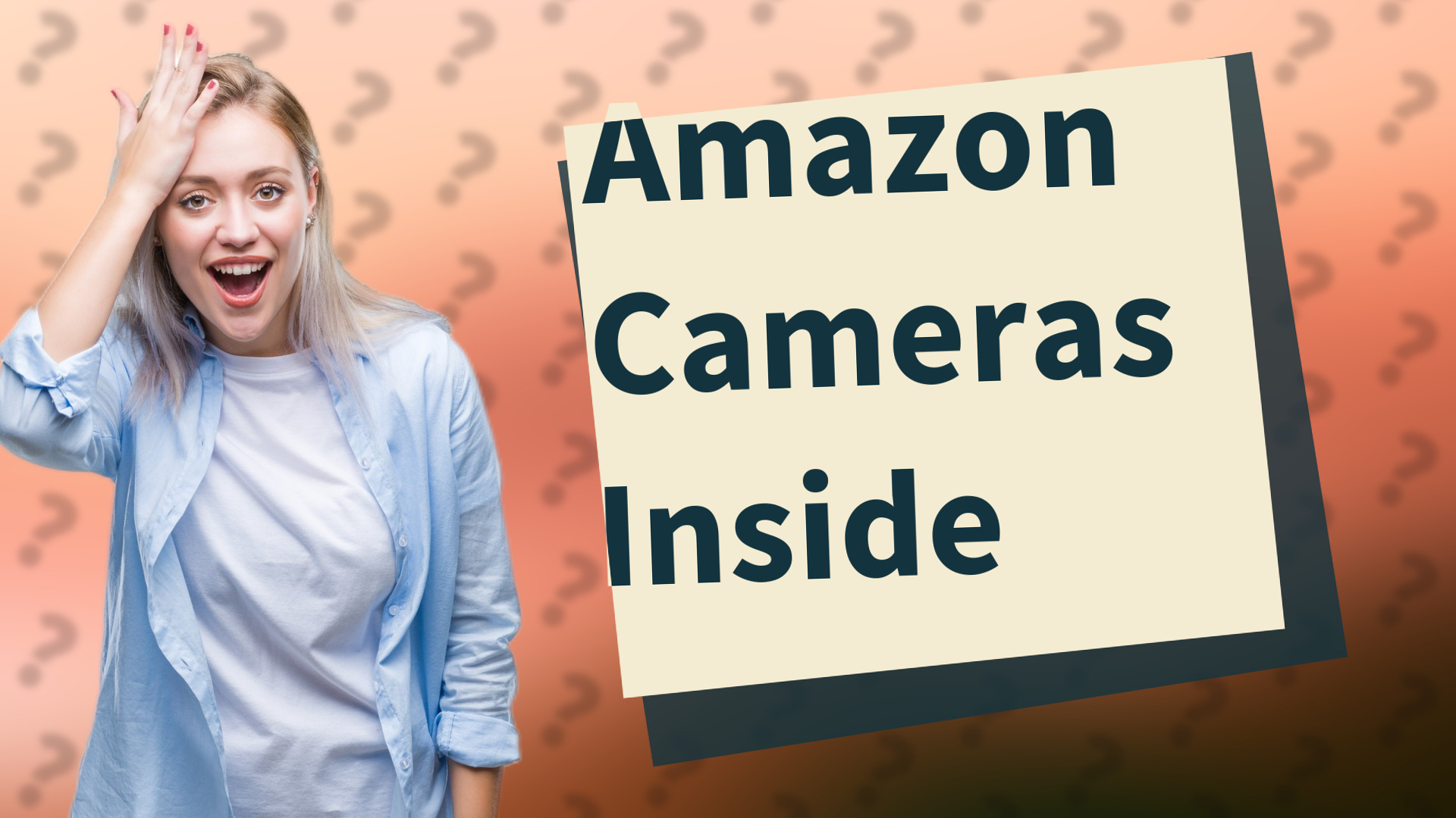 Amazon Cameras Inside