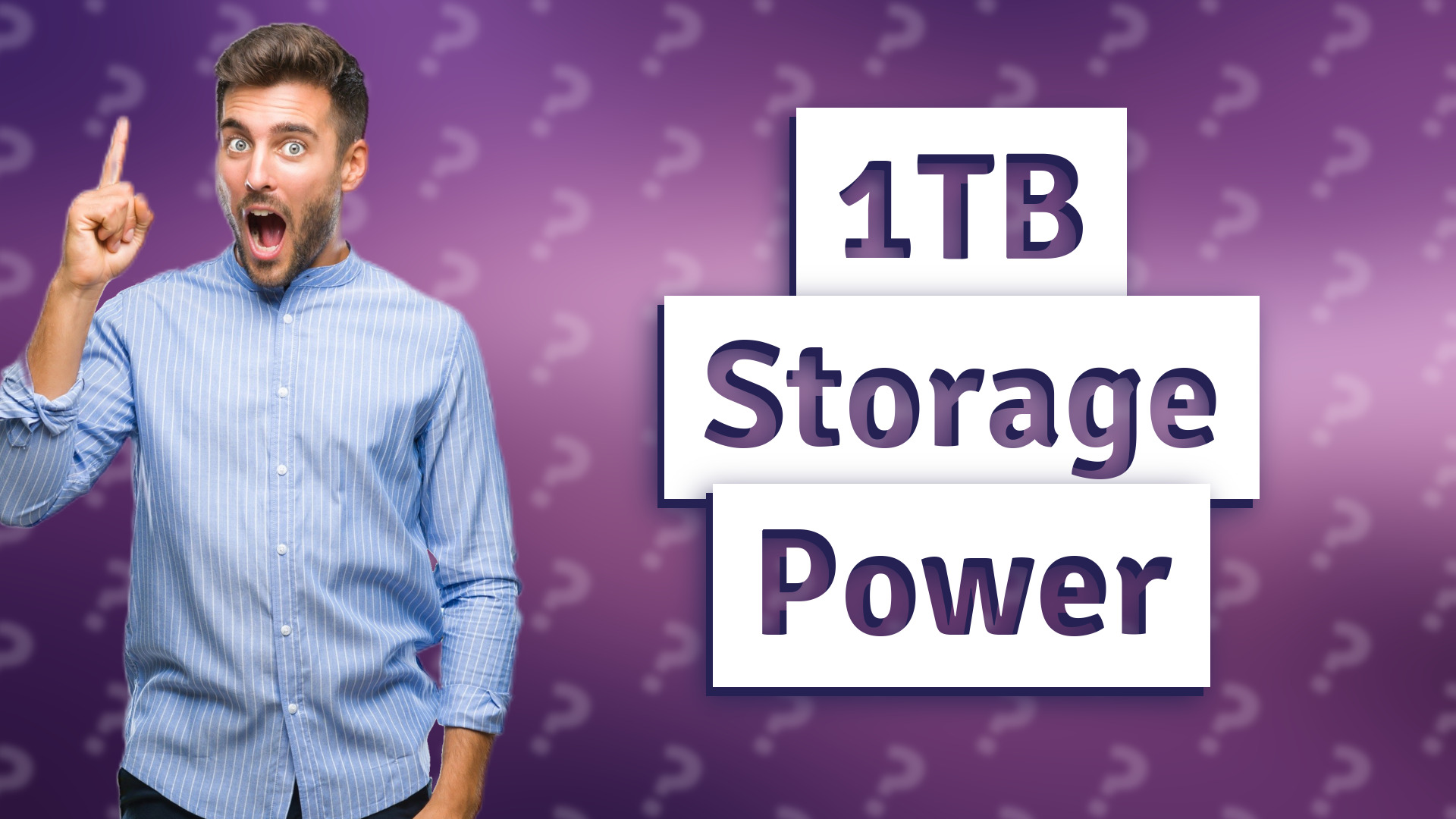 1TB Storage Power