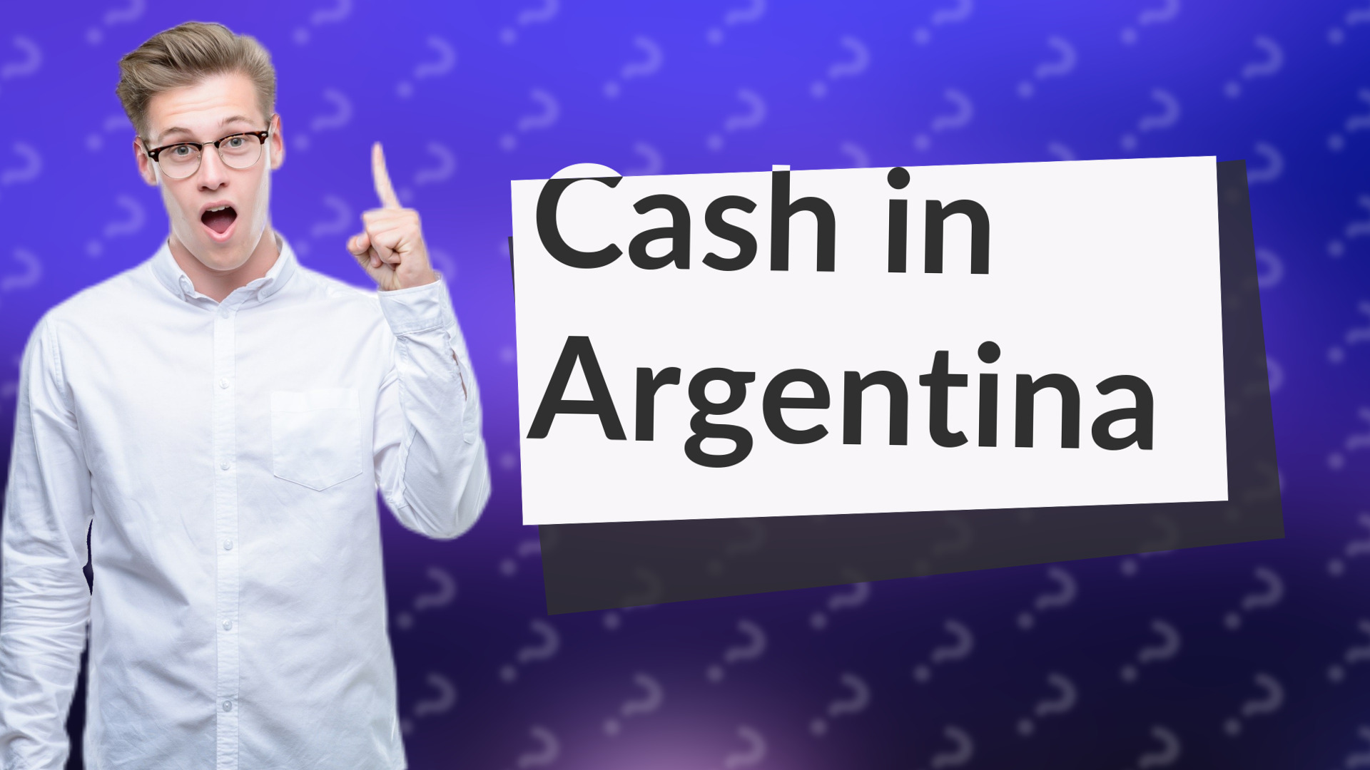 Cash in Argentina