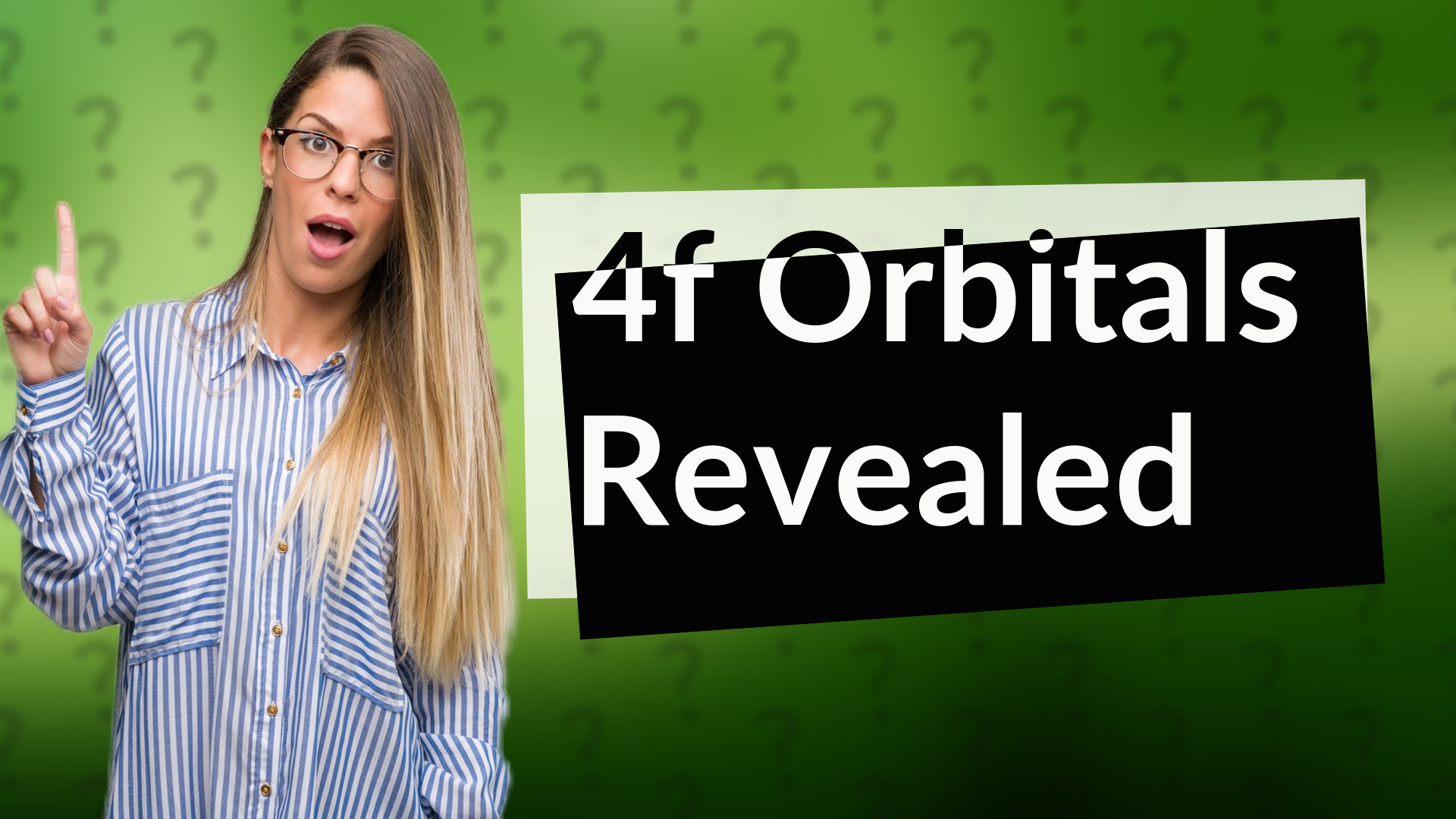 4f Orbitals Revealed