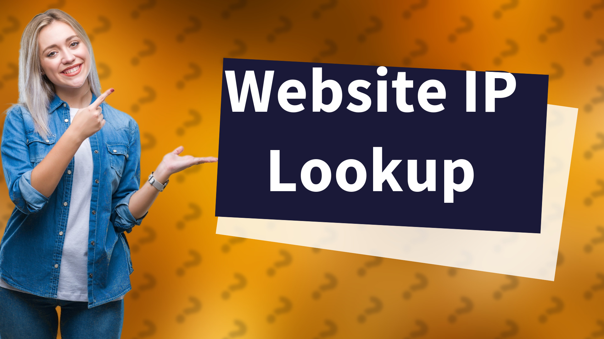 Website IP Lookup