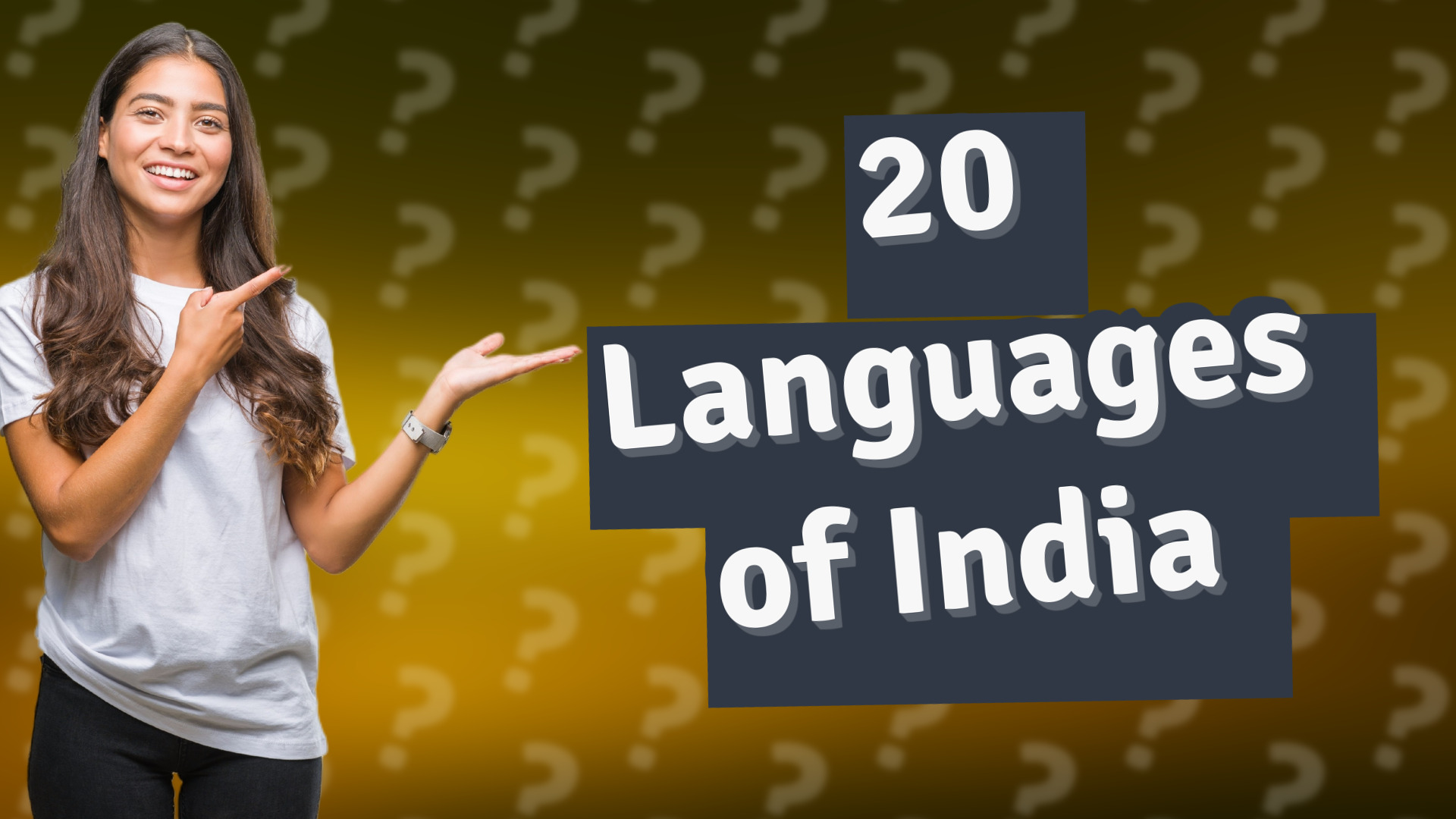 20 Languages of India
