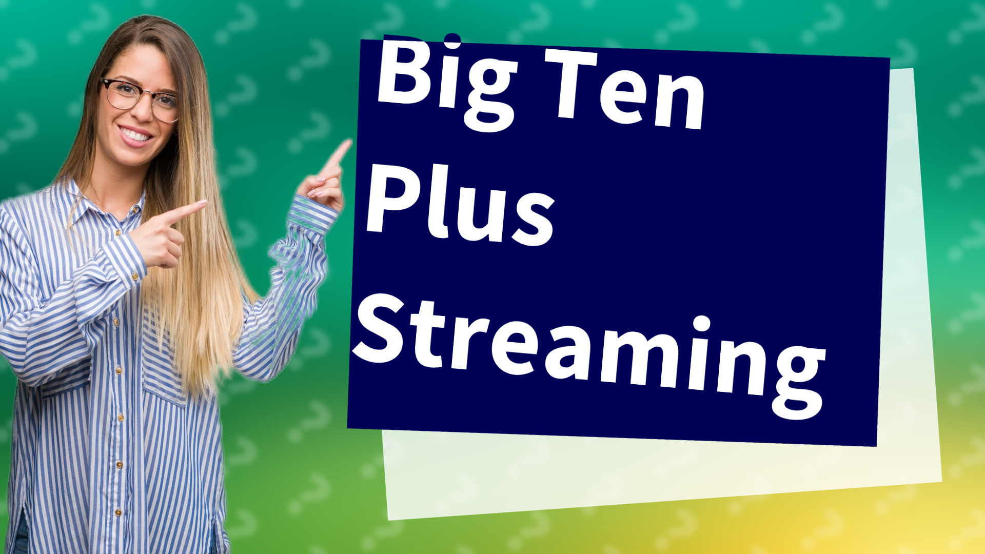 Big Ten Plus Streaming