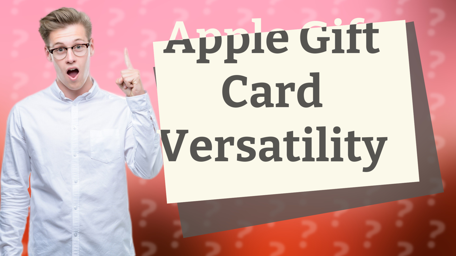 Apple Gift Card Versatility