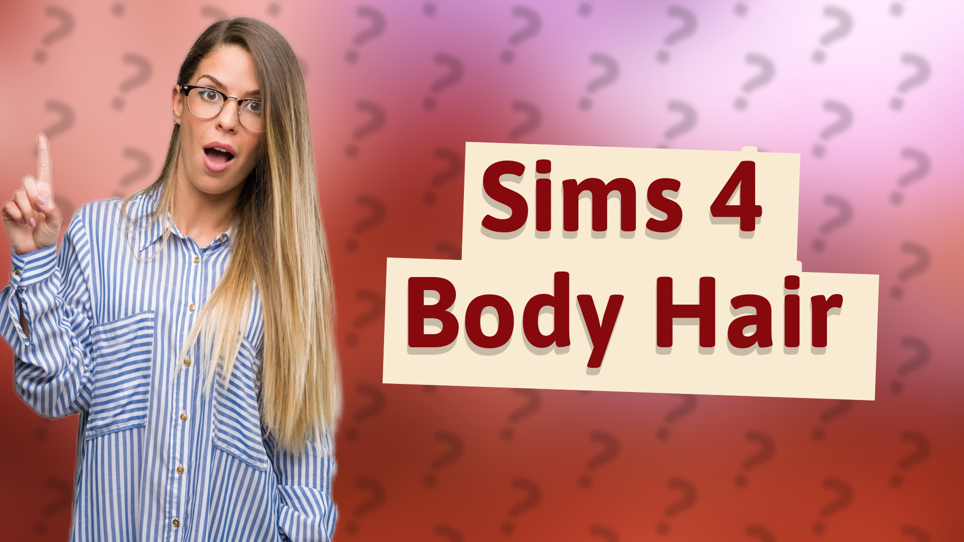 Sims 4 Body Hair