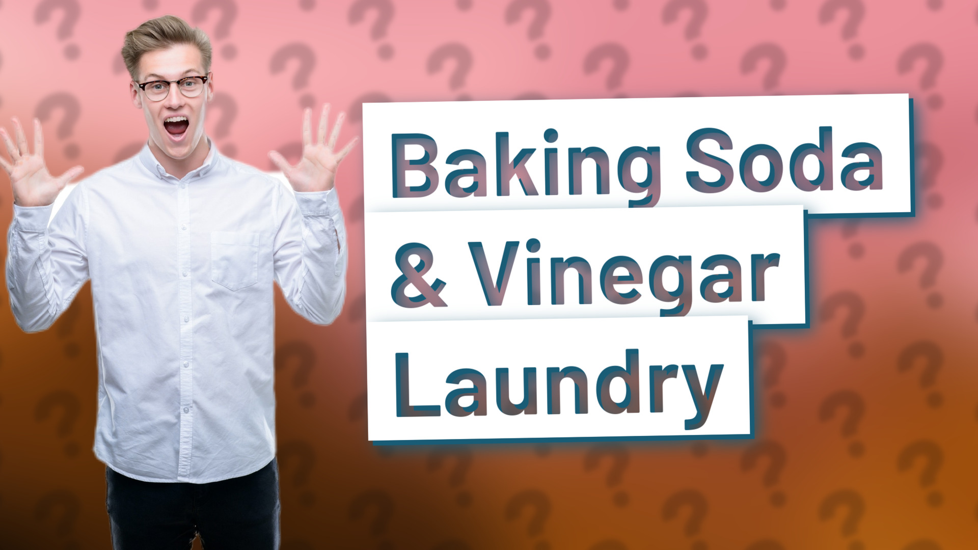 Baking Soda & Vinegar Laundry