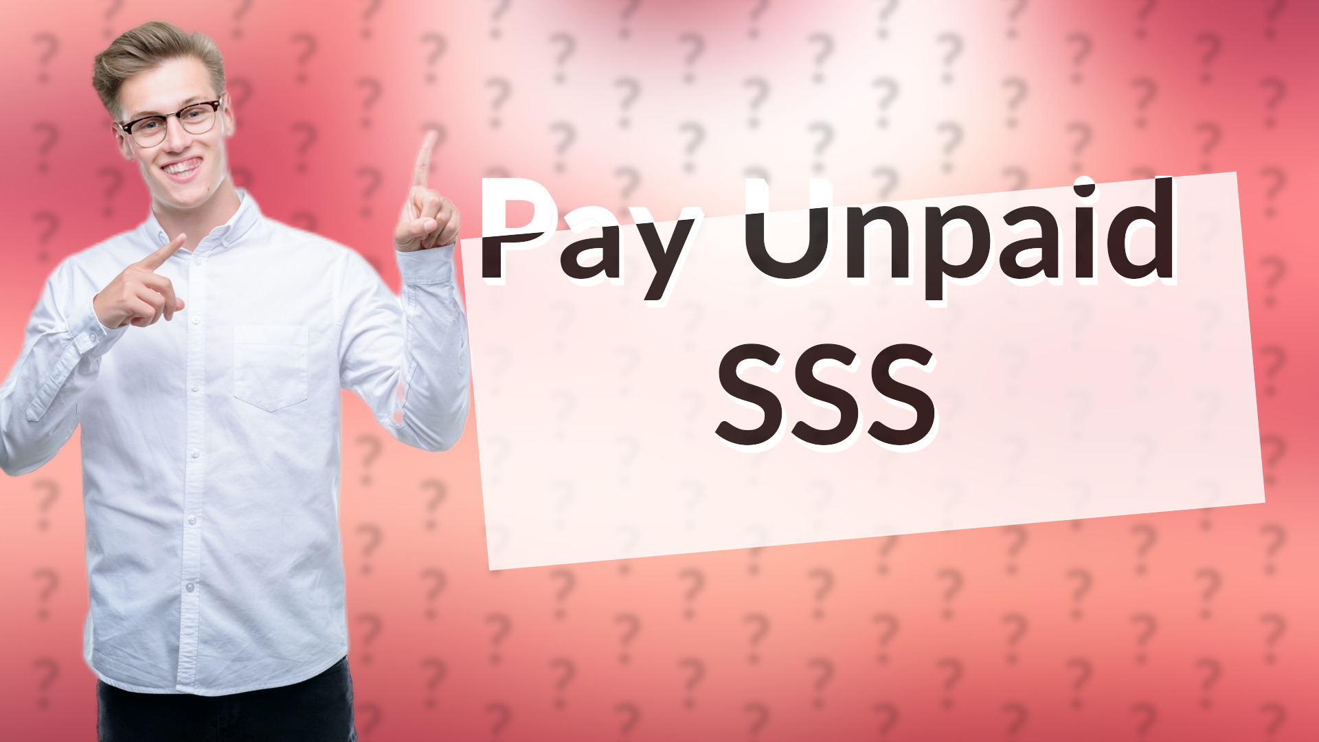 Pay Unpaid SSS