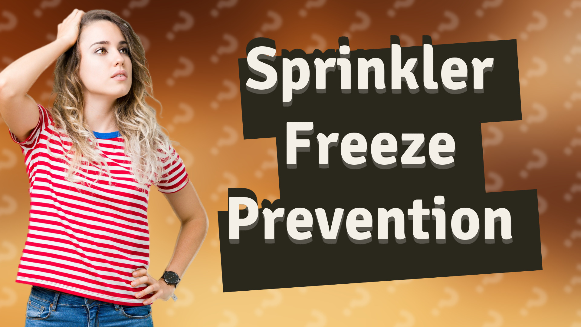 Sprinkler Freeze Prevention